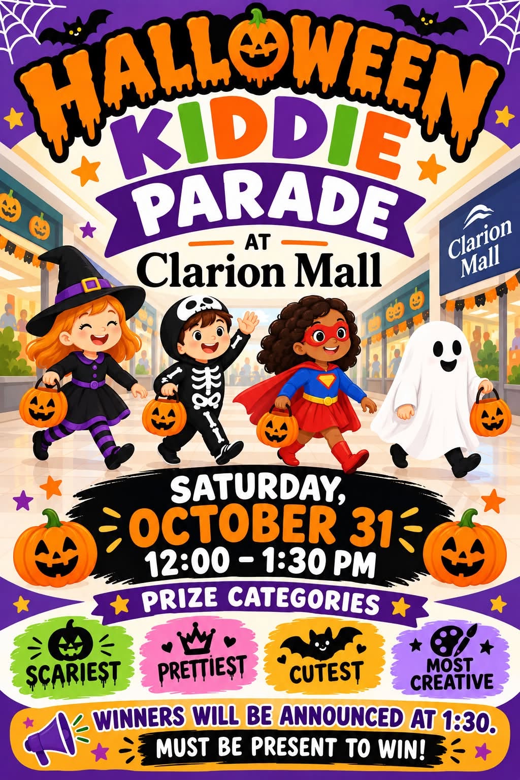 clarion mall kiddie parade